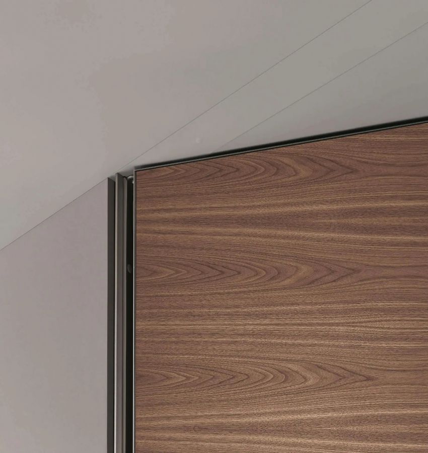 Структура, цвет 301 peltro, дверное полотно 15 noce