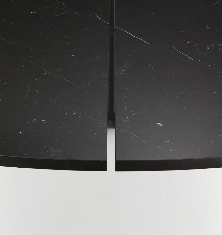 Структура, цвет 13 nero, топ - мрамор, цвет - 181 nero marquinia. Ш 3000 В 759 Г 1040