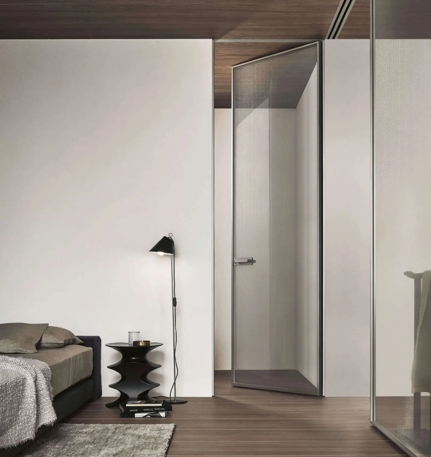 Структура, цвет 304 platino, стекло, цвет 60 rete alluminio