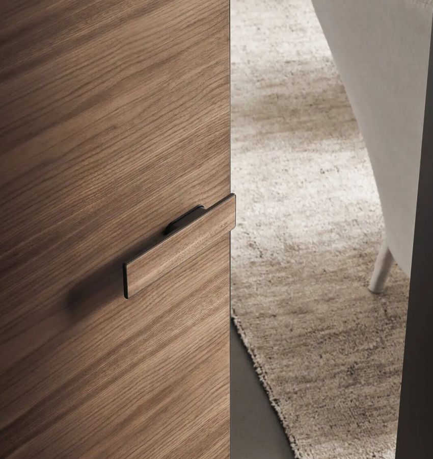 Структура, цвет 303 bronzo, дверное полотно 15 noce