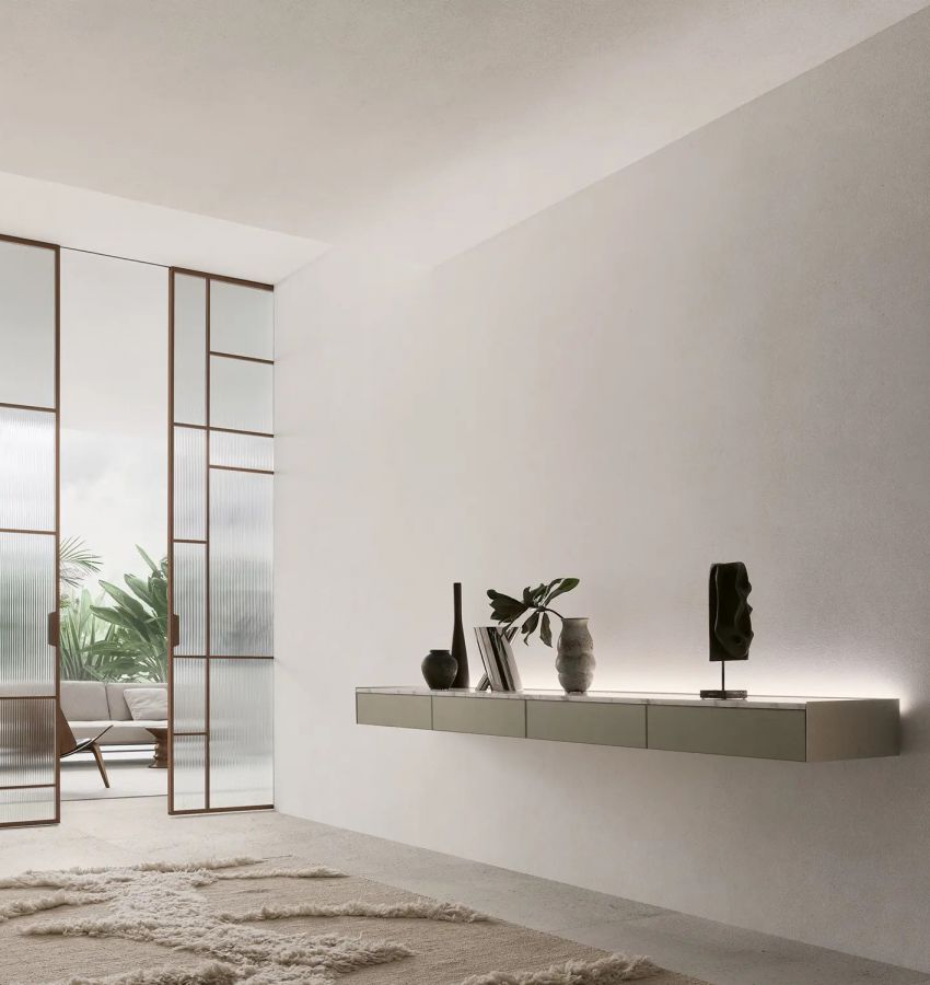 Структура 15 посе, стекло 590 trasparente sahara