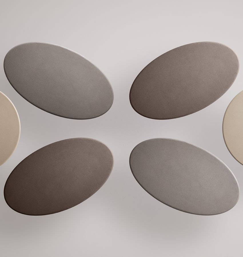 Круглая версия: структура и верх terrae R006 bone. Эллиптическая версия: структура и верх terrae R005 river, R007 saraceno.